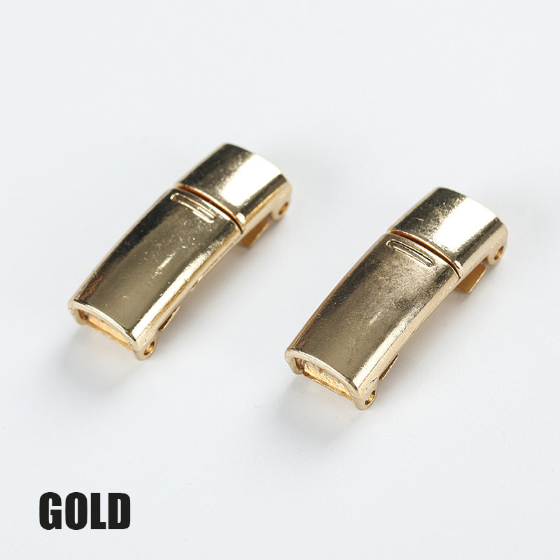 Magnetisk doven snørebånd metalspænde