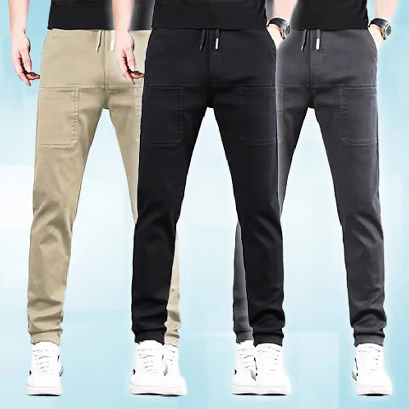 Slitesterk Cargo-bukse med høj stretch i flere lommer/Durable cargo pants with high stretch and multiple pockets