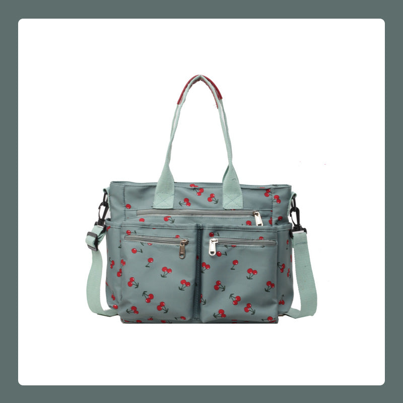 🍒Taske med kirsebærprint