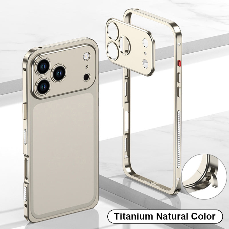 Metal Lens Aluminum Alloy Frame Mobile Phone Case