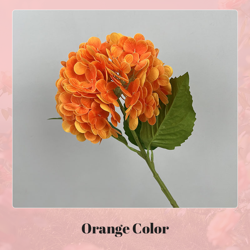 3d kunstig hortensia-blomst