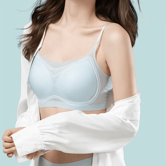 Summer Seamless Ultra-Thin Plus Size Ice Silk Comfort BH