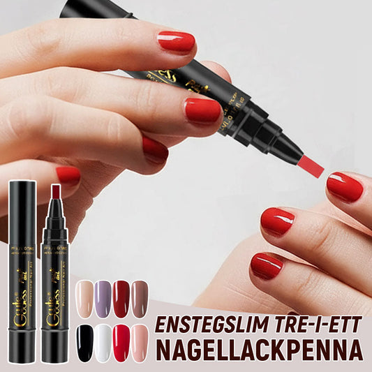Entrinnslim Tre-i-én Neglelakpen