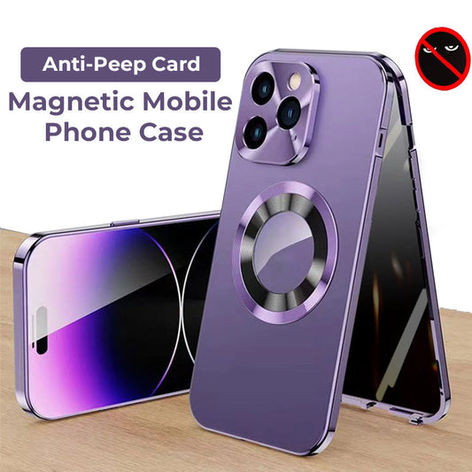 Magnetisk mobiltelefontaske med Anti-Peep Card/Anti-Peep Card Magnetic Mobile Phone Case