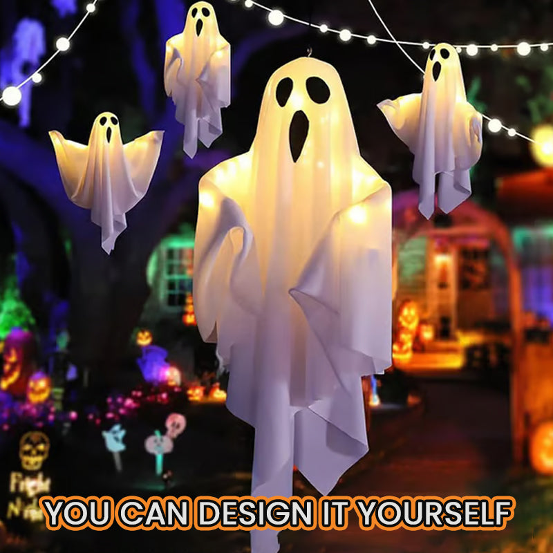 👻Halloween glødende spøgelseslys🎃.