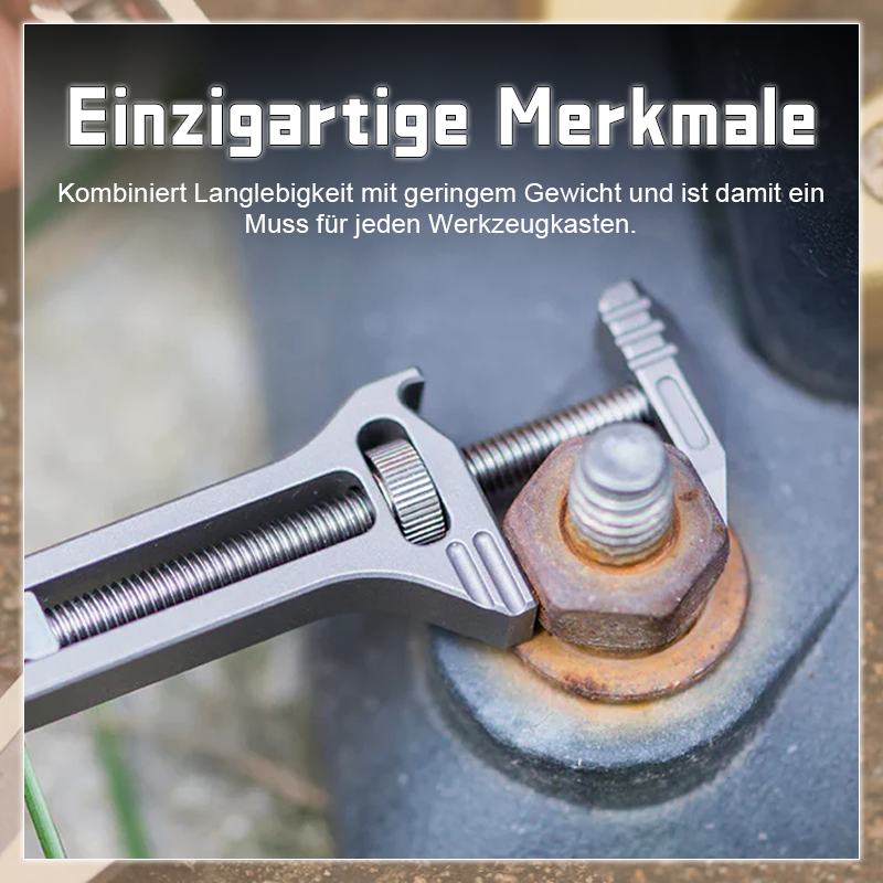 Kompakt titanium multiværktøj Kompakt titanium multiværktøj