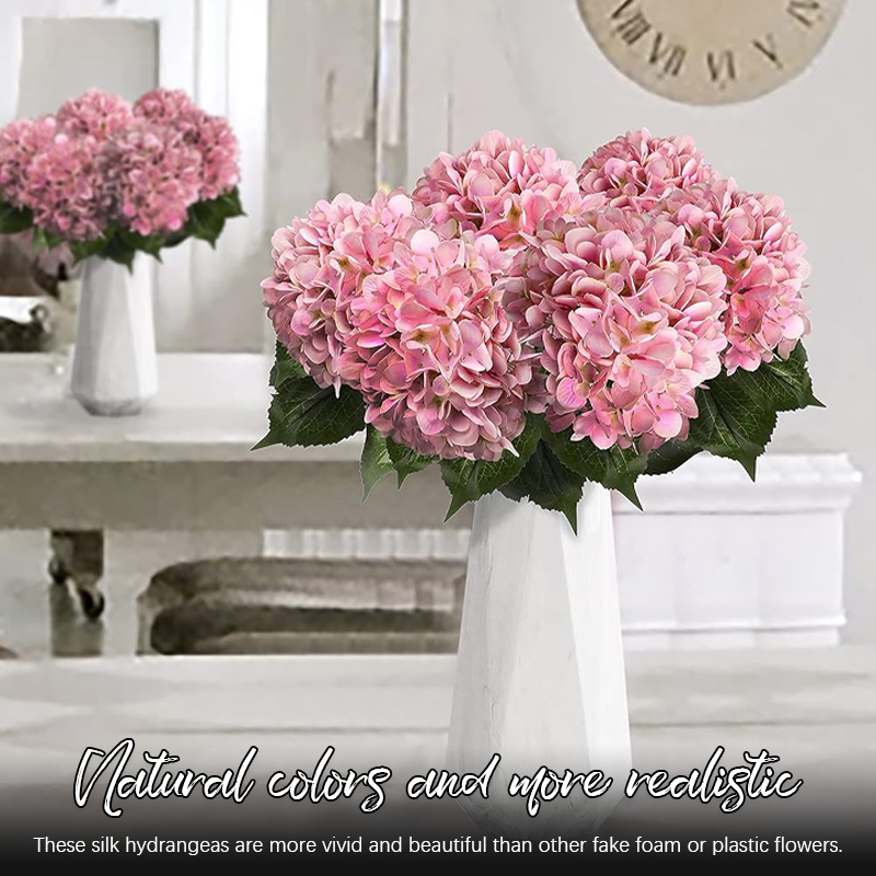 3d kunstig hortensia-blomst