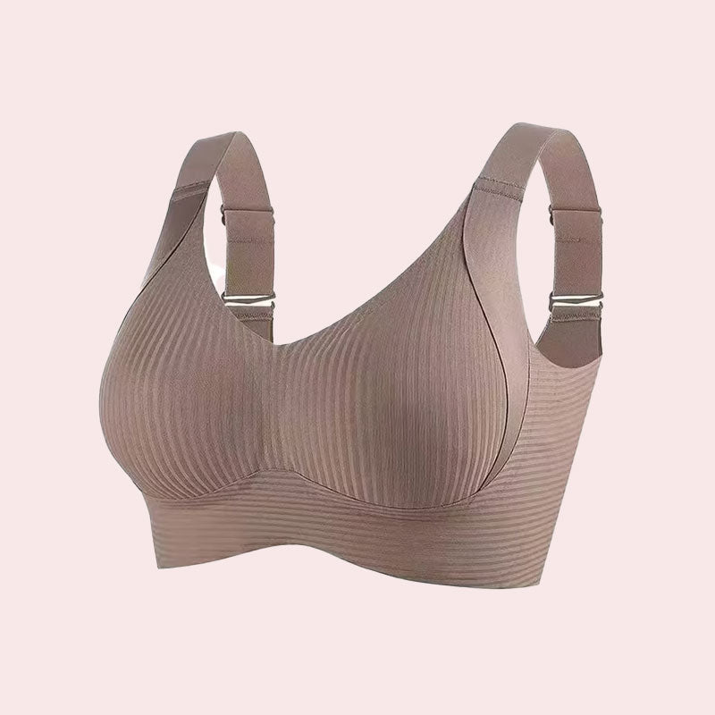🎁Ribbet push-up-bh til kvinder med justerbare bøjler