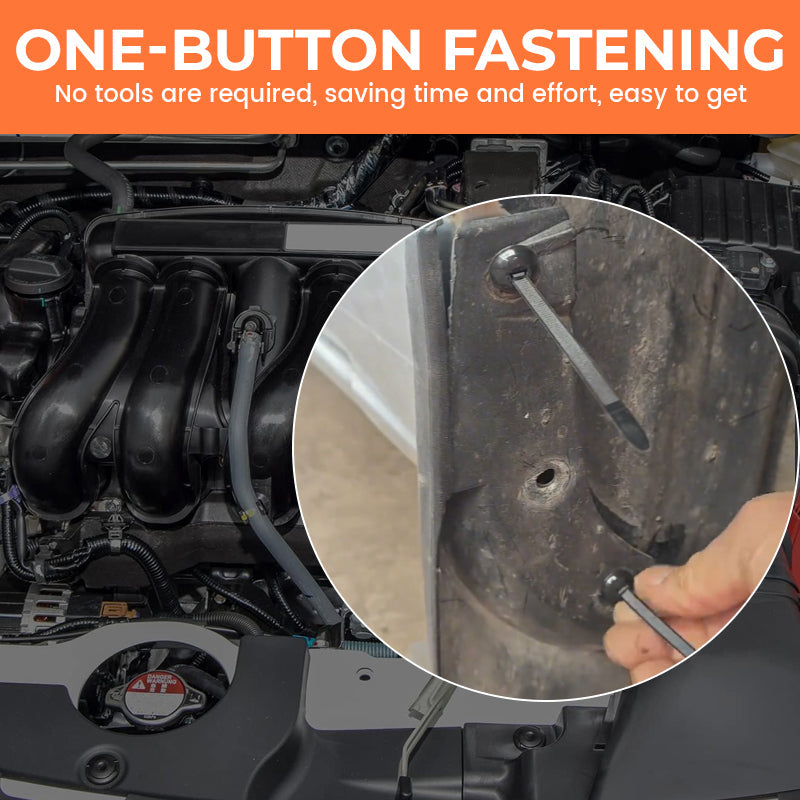 Snap-Fit Nylon Fastgørelsesclips til Bilreparationer