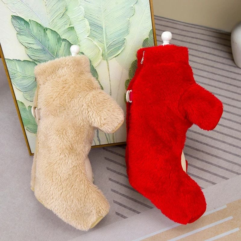 🐶Vinter-hunde-jumpsuit med lynlås i ryggen