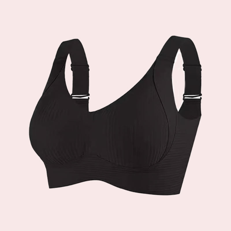 🎁Ribbet push-up-bh til kvinder med justerbare bøjler