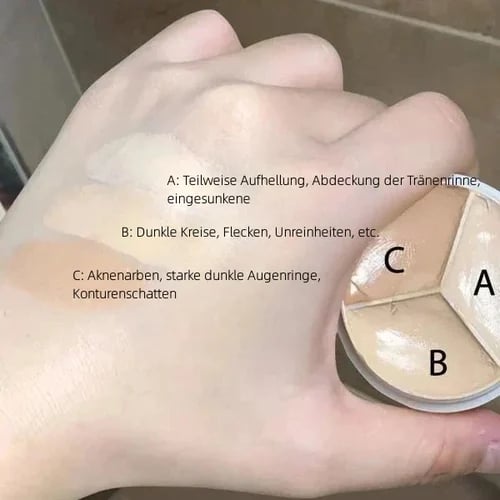 🎉3-i-1 Concealer Palette(🎉3-i-1 Concealer Palette)