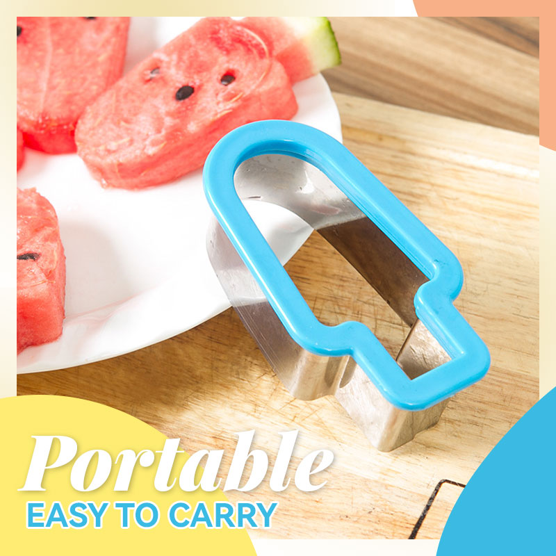 (🔥Kampagne- SPAR 49% RABAT)Vandmelon Popsicle Cutter Form & KØB MERE SPAR MERE