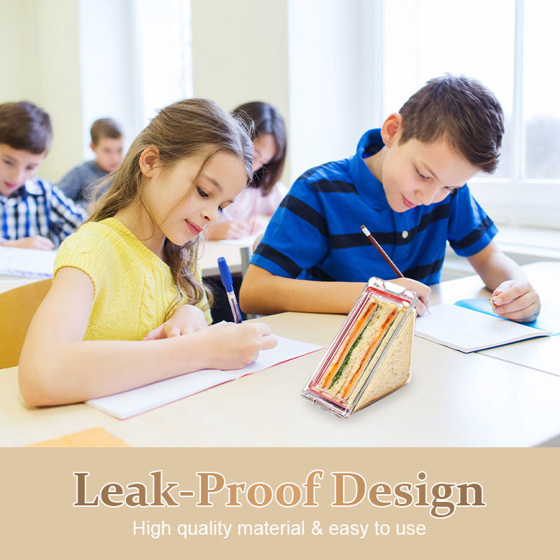 Trekantet sandwichbeholder