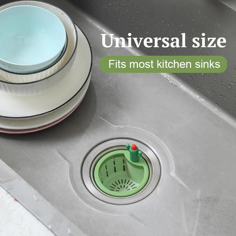 🌵 Kreativ kaktusformet si til køkkenafløb 🌵