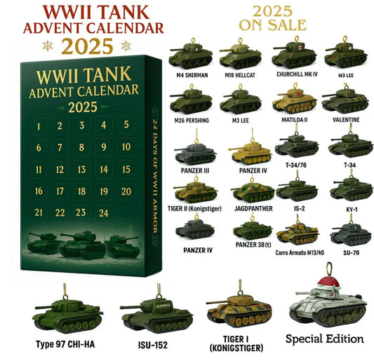 🎄 2025 WWII Tank Julekalender