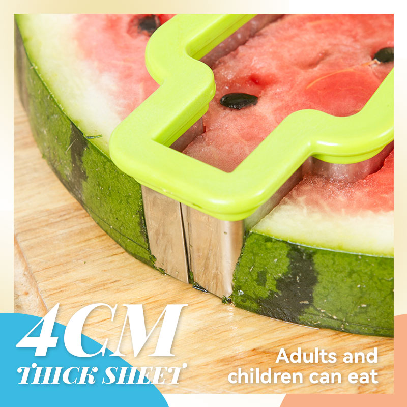 (🔥Kampagne- SPAR 49% RABAT)Vandmelon Popsicle Cutter Form & KØB MERE SPAR MERE