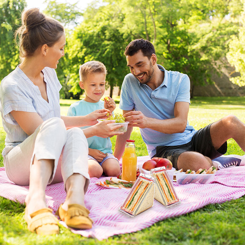 Trekantet sandwichbeholder