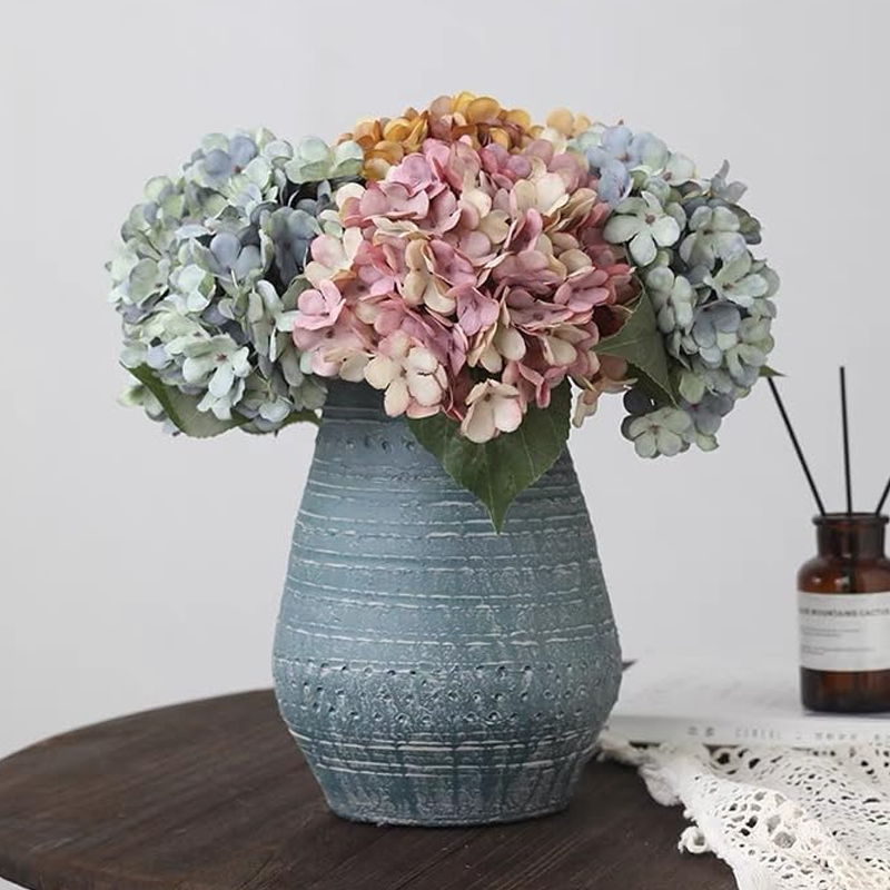 3d kunstig hortensia-blomst