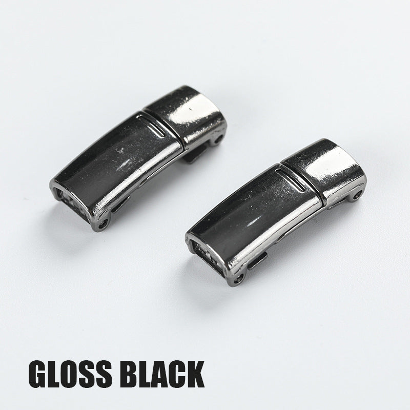 Magnetisk doven snørebånd metalspænde