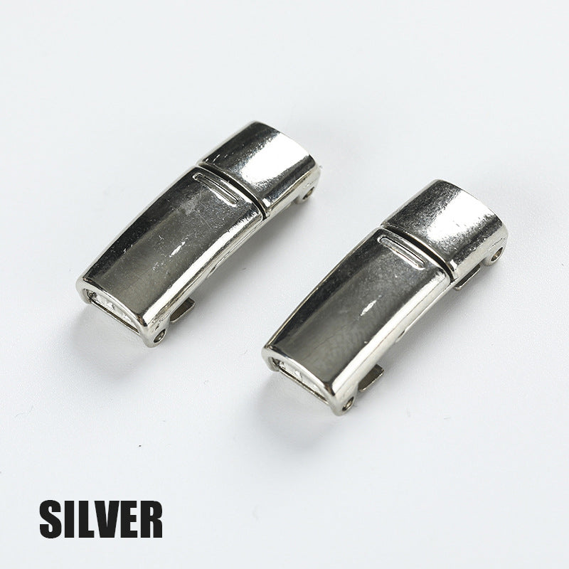 Magnetisk doven snørebånd metalspænde