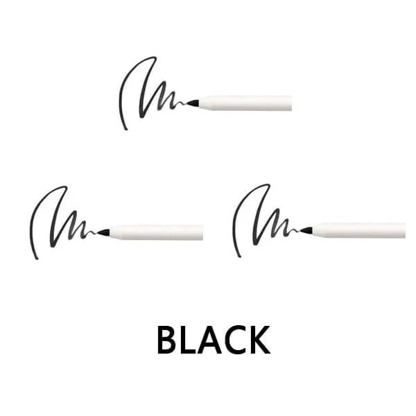 Vandfast og langtidsholdbar eyeliner, der ikke smitter af💐/Waterproof and long-lasting eyeliner that does not smudge💐.