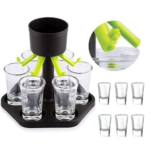 6 plastik dispenser og holder