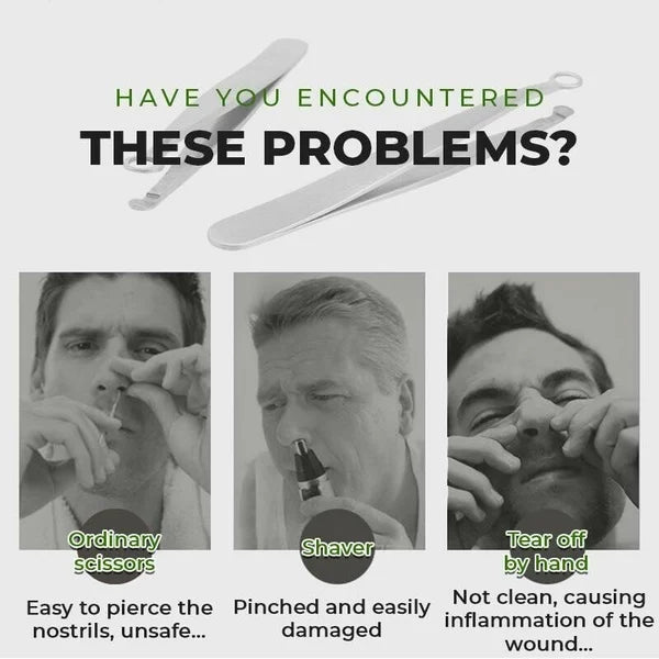 Pincet til trimning af næsehår