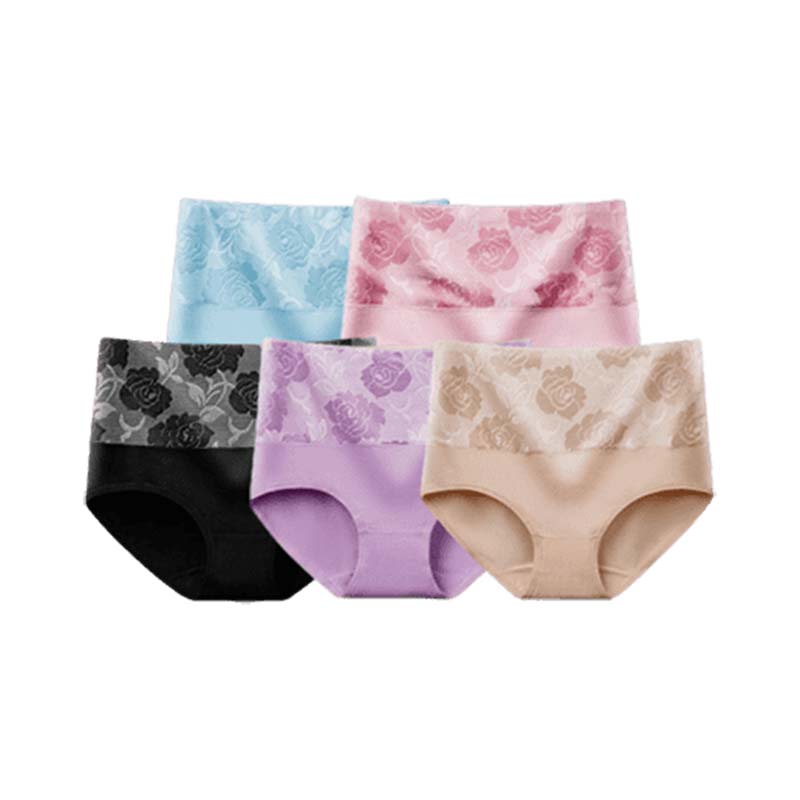 ✨ULTIMO GIORNO COMPRATE 5 E OTTENETE 5 GRATIS✨ Cotton High Waist Abdominal Slimming Hygroscopic Antibacterial Underwear