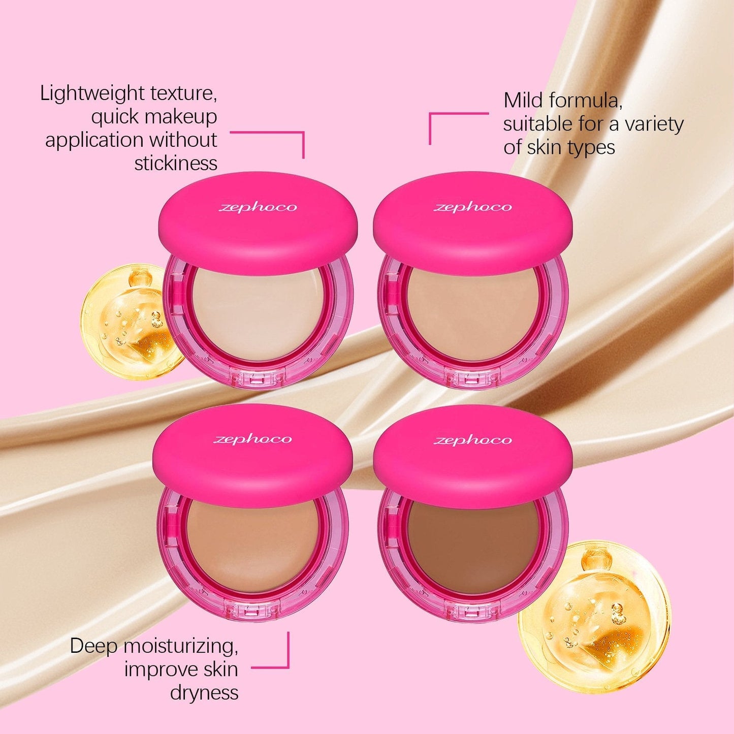 🔥Sidste dags rabat 49% - Peptid Bounce Balm Foundation