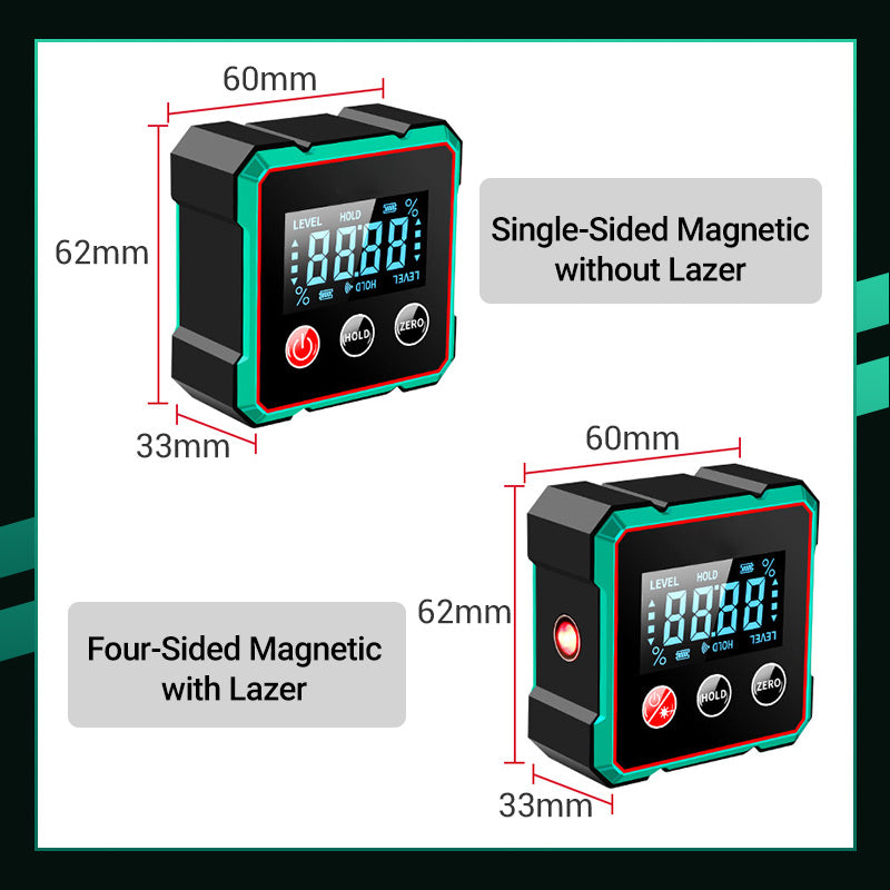 Magnetisk digital vinkelsensor med elektronisk laser