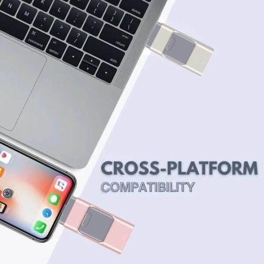 4 i 1 USB-hukommelse - lynhurtig billedoverførsel