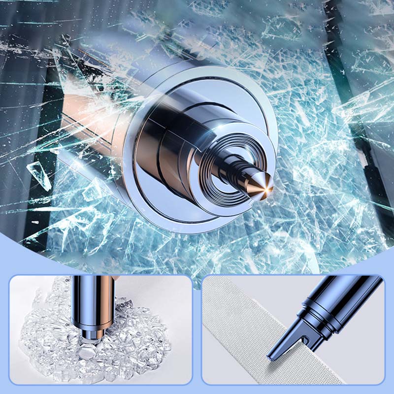 Nød-Bilvindue-Knuser med Sikkerhedssele-Skærer