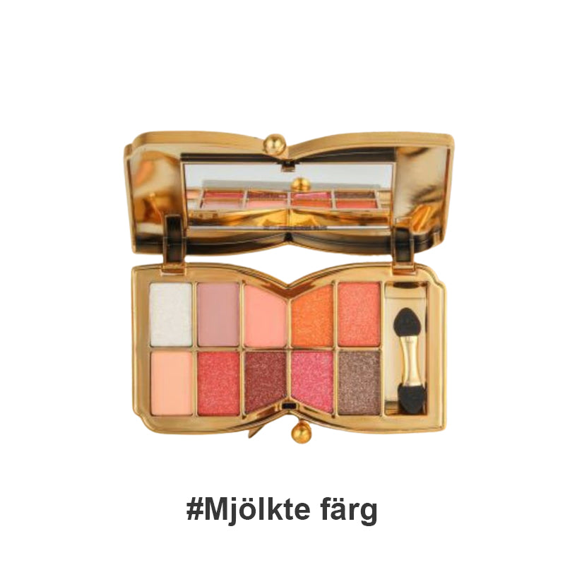 ✨10 farver Sparkle Shimmer Eyeshadow Palette