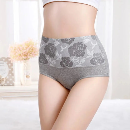 ✨ULTIMO GIORNO COMPRATE 5 E OTTENETE 5 GRATIS✨ Cotton High Waist Abdominal Slimming Hygroscopic Antibacterial Underwear