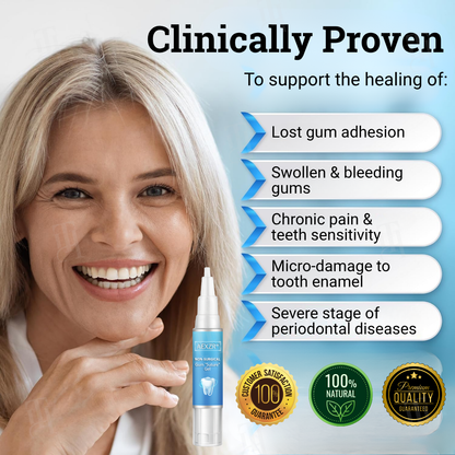 Mia nonna lo consiglia a tutti🛡️ Salva i tuoi denti senza intervento chirurgico! Gel di sutura gengivale non chirurgico AEXZR®