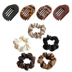 Ovalt hårgriber-sæt (4 stk)