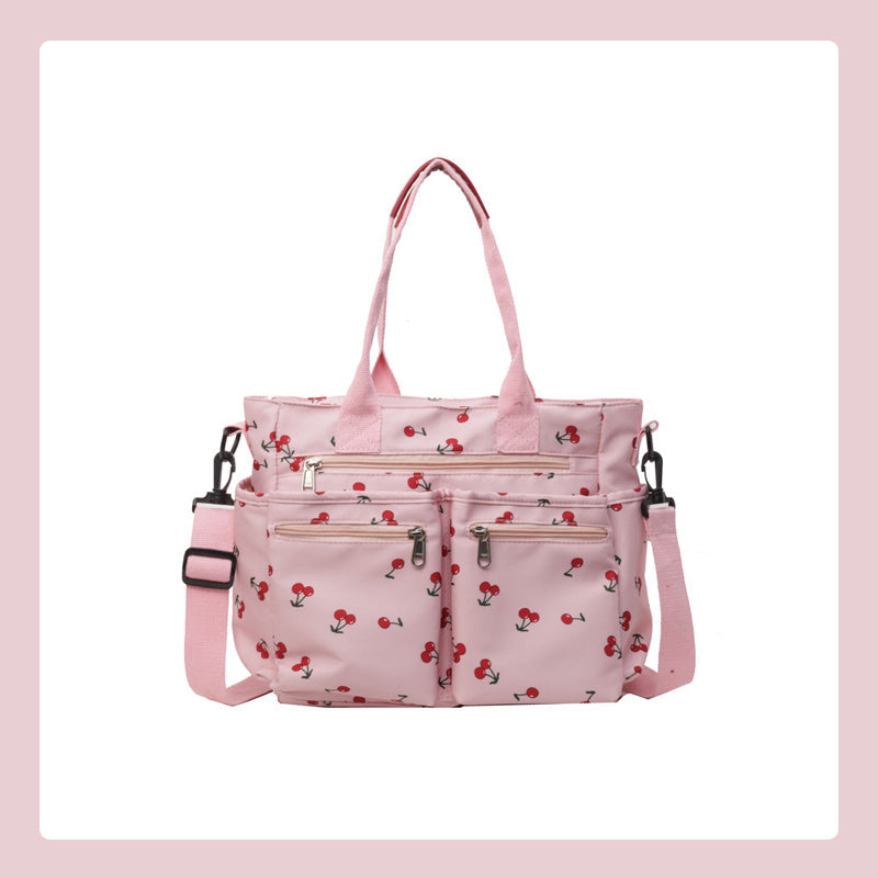 🍒Taske med kirsebærprint