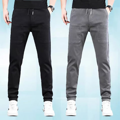 Slitesterk Cargo-bukse med høj stretch i flere lommer/Durable cargo pants with high stretch and multiple pockets