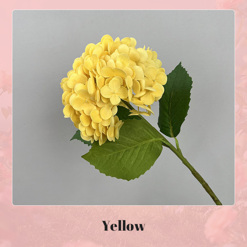 3d kunstig hortensia-blomst