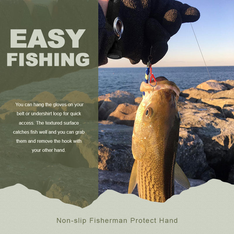 Fiskefangsthandsker Skridsikre Fisherman Protect Hand