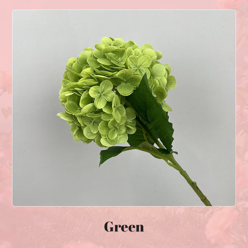 3d kunstig hortensia-blomst