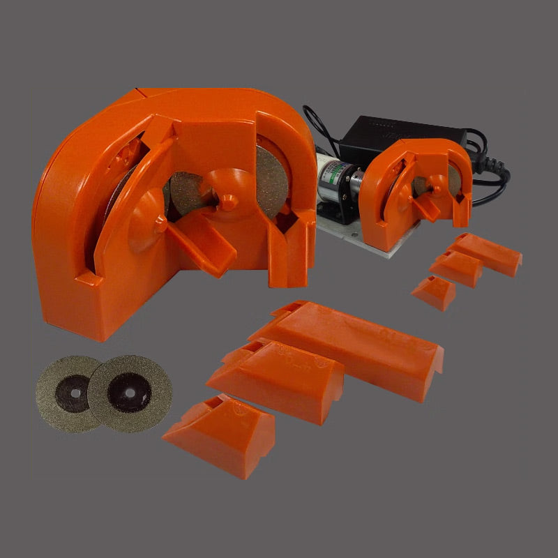 Alsidig slibemaskine til slibning af borekroner