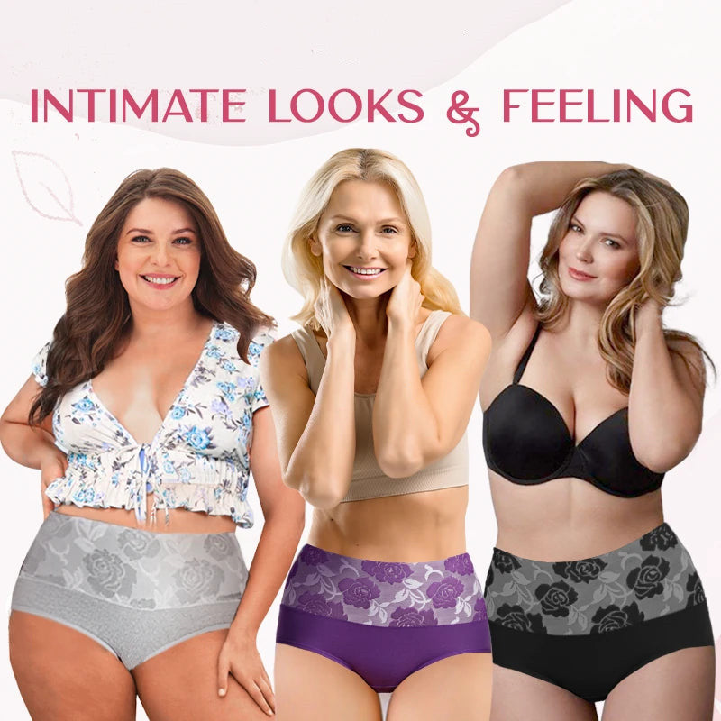 ✨ULTIMO GIORNO COMPRATE 5 E OTTENETE 5 GRATIS✨ Cotton High Waist Abdominal Slimming Hygroscopic Antibacterial Underwear