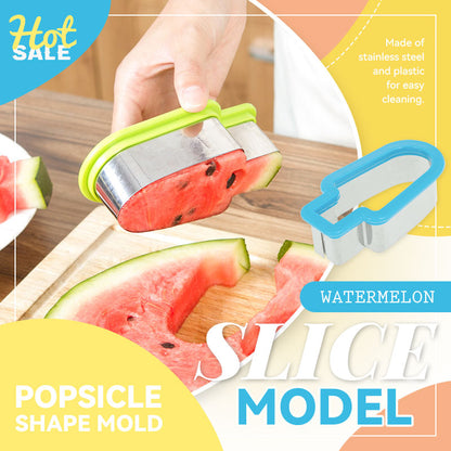 (🔥Kampagne- SPAR 49% RABAT)Vandmelon Popsicle Cutter Form & KØB MERE SPAR MERE