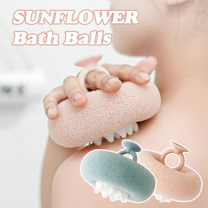 Badebolde med solsikker
