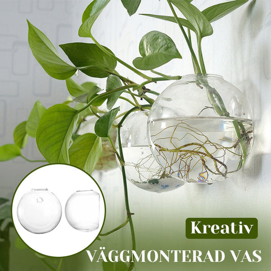 Kreativ væghængt vase