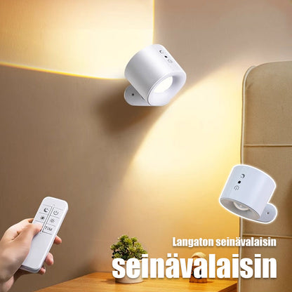 Trådløs væglampe