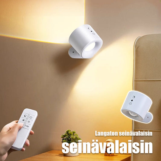 Trådløs væglampe