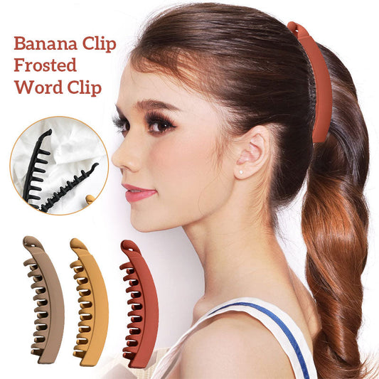 Bananklip Frosted Word Clip